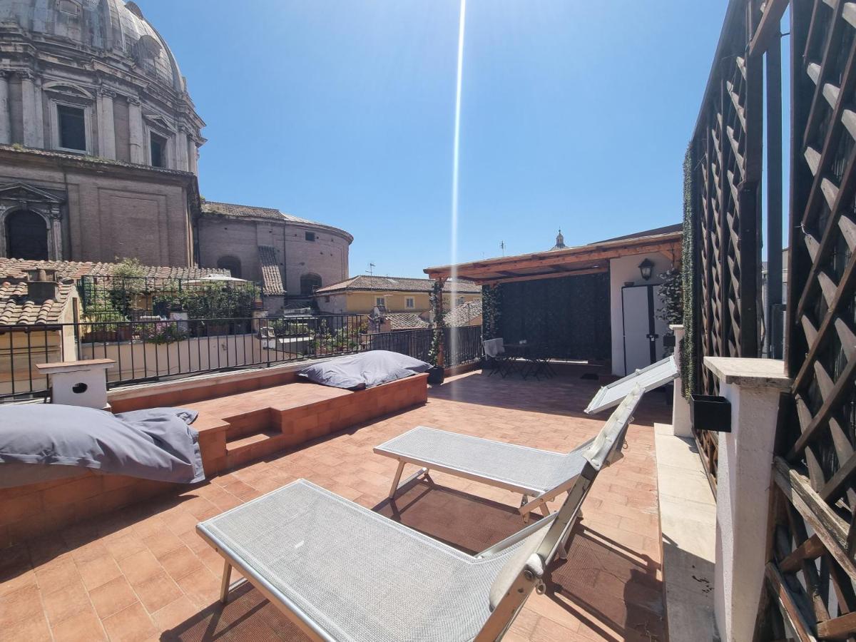 רומא Paradise Penthouse Suite Amazing View מראה חיצוני תמונה